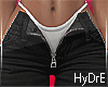 Denim Capris Black