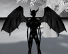 Latex Demon Wings