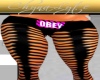CL$ OBEY RIPPED PINK XXL