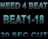 Need 4 Beat   BEAT1-18