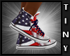 *T Patriotic Sneakers