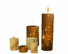 Gold Floor Candles