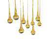 Golden Lamps deco