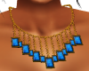 Turquoise/Gold Necklace
