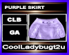 PURPLE SKIRT