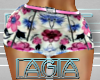~L~ Floral Shorts Xtra