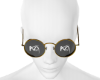 M} M Logo Glasses