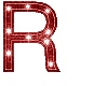 Letter R animated