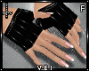 v. PVC: Half Gloves (F)
