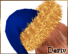 (A1) X-mas blue hat F