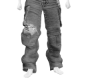 Grey Baggy Cargo