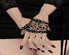 H/Black Lace Gloves