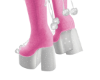 pink  boots♛
