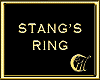 STANG'S RING
