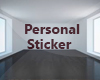 Personal Sticker