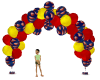 Supergirl Balloon Arch
