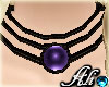 ~A~Purple Gem Necklace