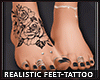xRaw|Realistic Feet|Tatt