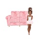 PINK KIDS  COUCH