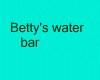 Betty's water bar