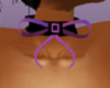 Purple Bowtie Choker