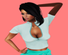LOA Turquoise Top
