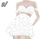 3! White Flower Dress