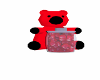red  bear /candy jar