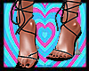 Black Strappy Heels