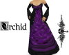 LE~Orchid Antique Gown