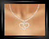 N Heart Necklace