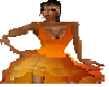 Sexy Orange Dress