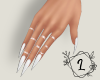 L. White nails