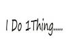 I Do 1Thing Banner