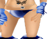 Blue Rave Bikini Bottoms