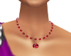 {S} Ruby Necklace