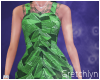 *G* Green Pattern Dress