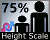 Height Scale 75% M