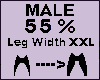 Leg Thigh Scaler 55% XXL