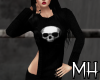[MH] Sweater Black Skull