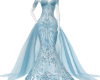 Blue Evening Gown