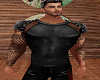 leather stud shirt