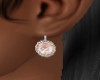 PINK / DIAMOND  EARRINGS