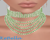 Green Diamond Necklace