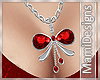 [M]Red Jewelry Set