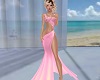 Pastel Pink Lace Gown