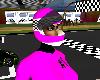 NS Pink Girl Race Helmet