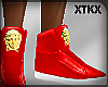 Red Versace Sneakers