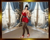M Red Dress
