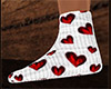 Heart Socks 2 flat (F)